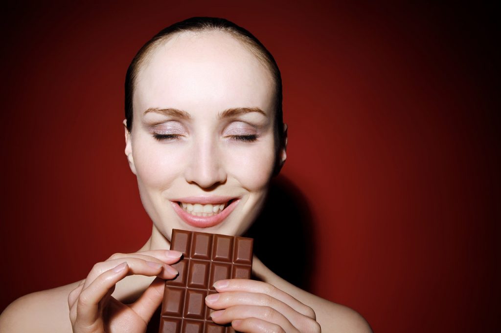 çikolata kadın