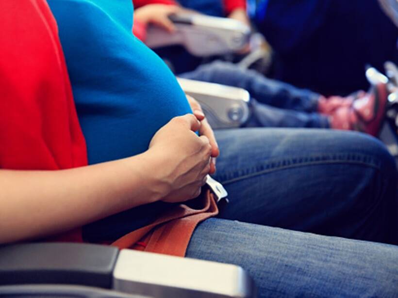 Hamilelikte uçakla seyahat