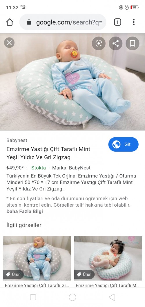 Sevi Bebe Bebek Oturma Minderi Gri Fiyati Taksit Secenekleri