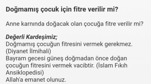 gorevli ticari radiate dogmamis bebegin fitresi verilir mi diyanet sudecicekcilik net