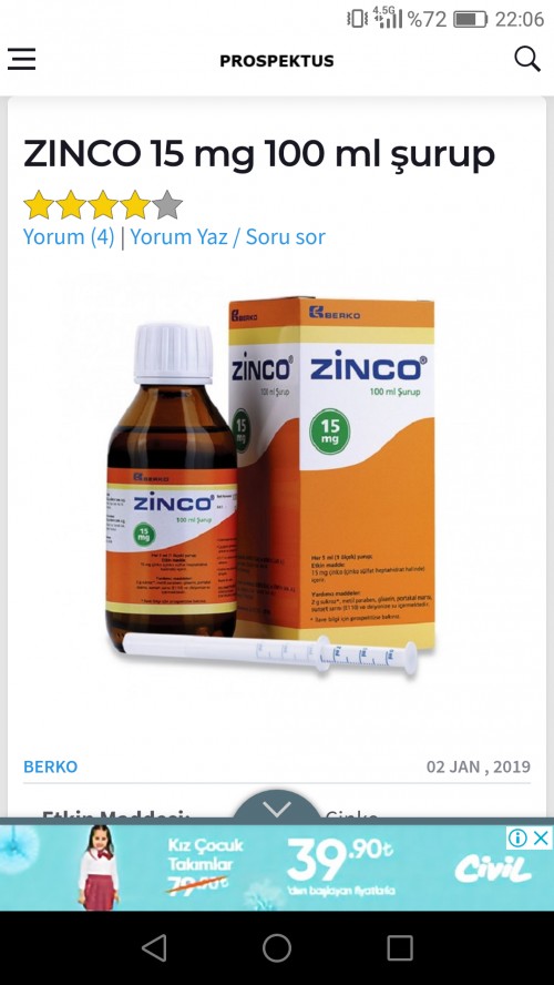 Zinco Kullananlar Saglik Diyet Spor